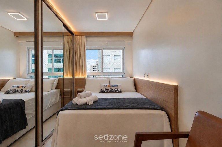 Apto. c/ vista al Mar en Condo. c/ Pisc. SHC1606