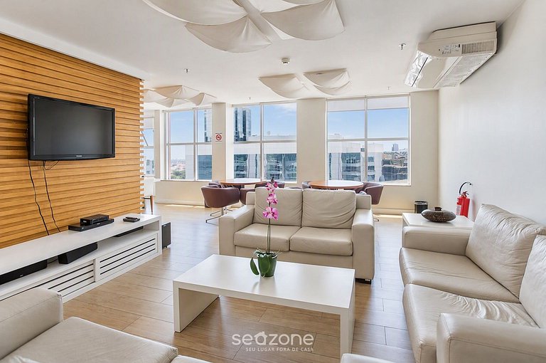 Studio en Condo. c/ Piscina y Vista SMZ1412
