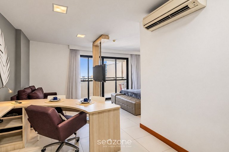 Studio em Cond. c/ Piscina MSB1803