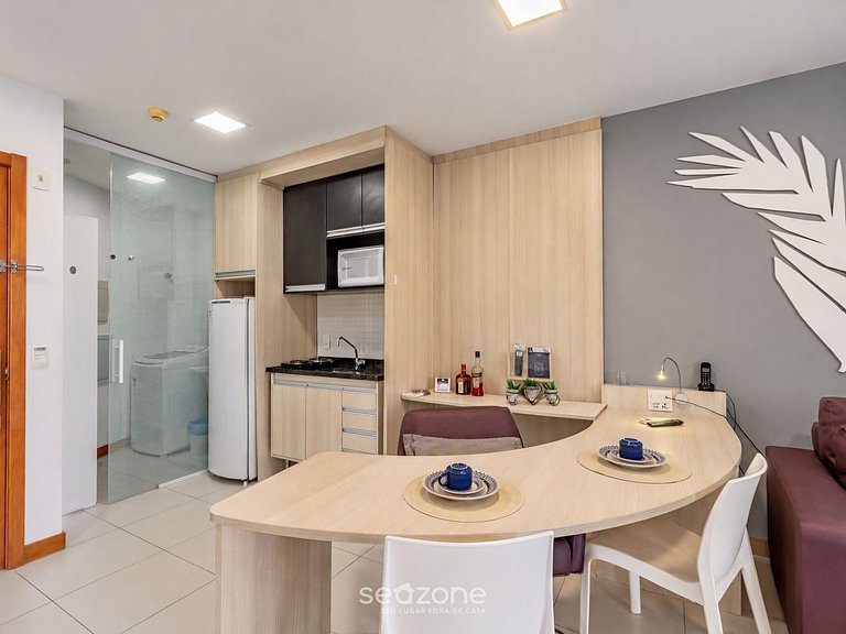 Studio em Cond. c/ Piscina MSB1803
