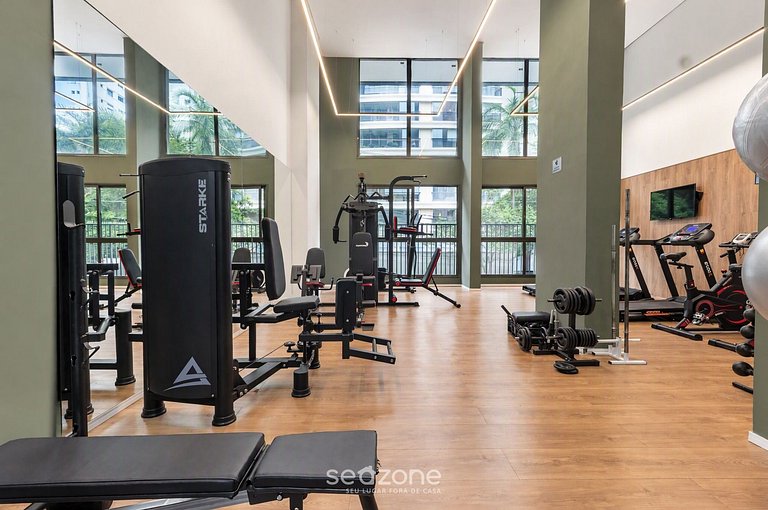 Studio Bem localizado em Cond. c/ Piscina MVO2402