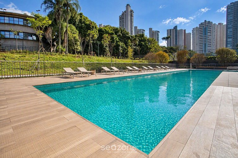 Studio Bem localizado em Cond. c/ Piscina AET613
