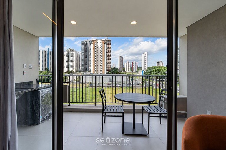 Studio Bem localizado em Cond. c/ Piscina AET613