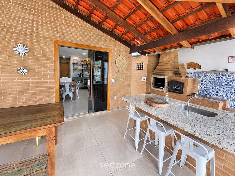 Casa c/ Piscina Priv. e Churrasq. MGA0028