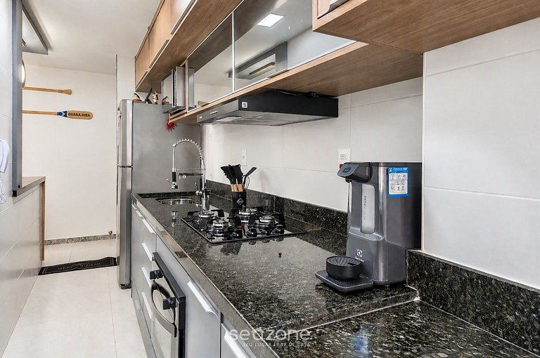 Apto em Cond. c/ Piscina e Churrasq. AGA0304