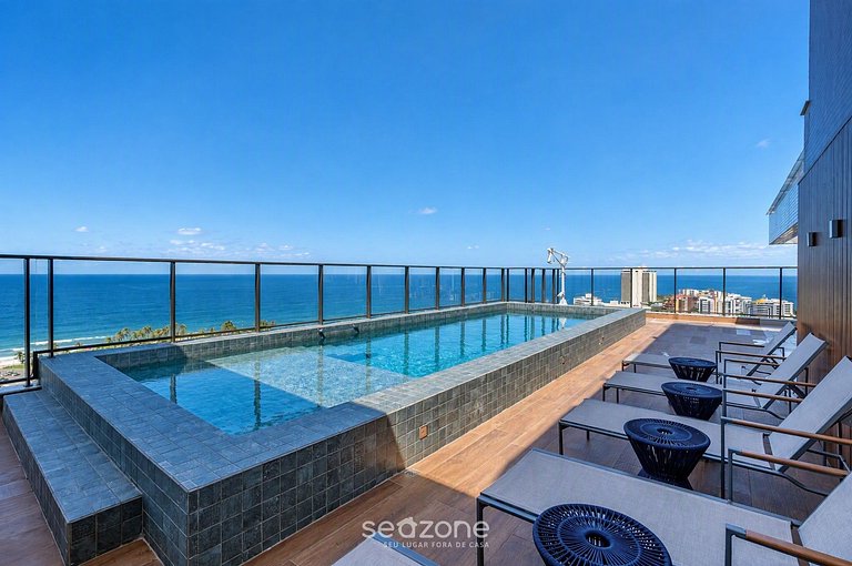 Apto. en Condo. c/ Rooftop Vista Mar EDF1202