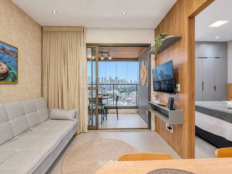 Apto. en Condo. c/ Rooftop Vista Mar EDF1202