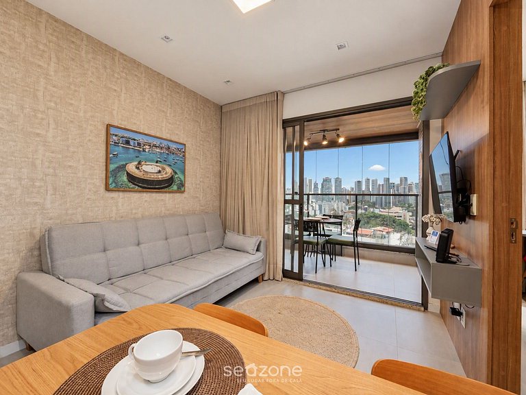 Apto. en Condo. c/ Rooftop Vista Mar EDF1202