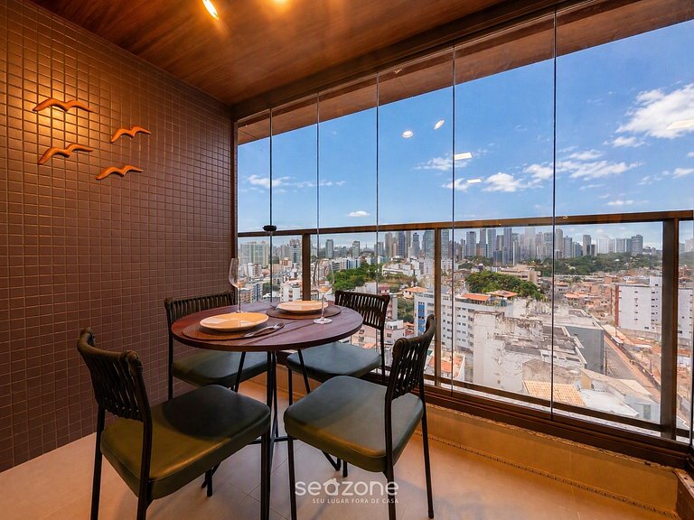 Apto. en Condo. c/ Rooftop Vista Mar EDF1202