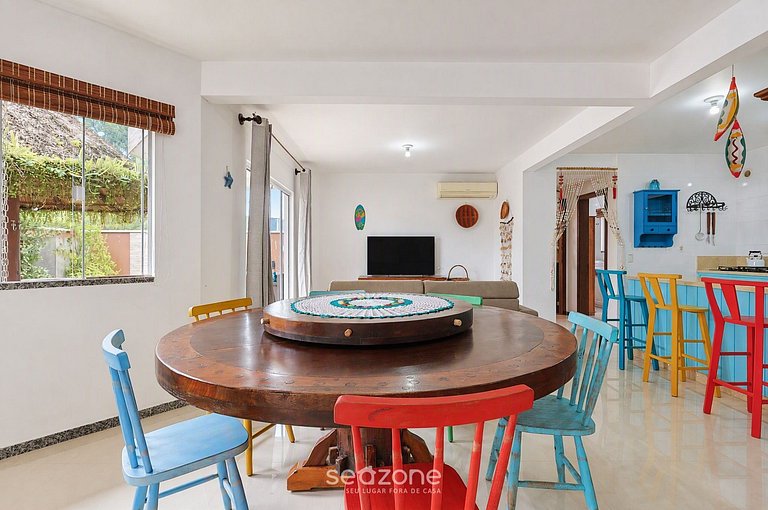 Casa c/ churrasq. a 820m da Praia AAI0209