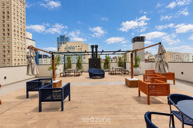 Studio en Condo. c/ Vista a Ciudad COV0209
