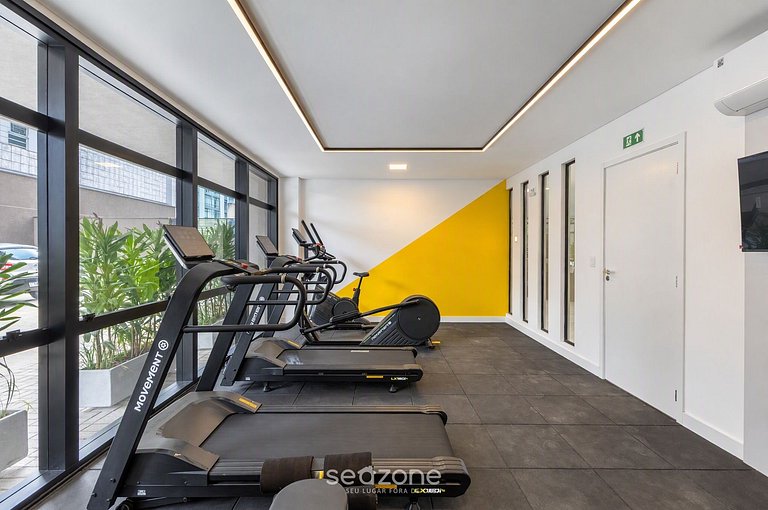 Studio em Cond. c/ Vista p/ Cidade COV0209